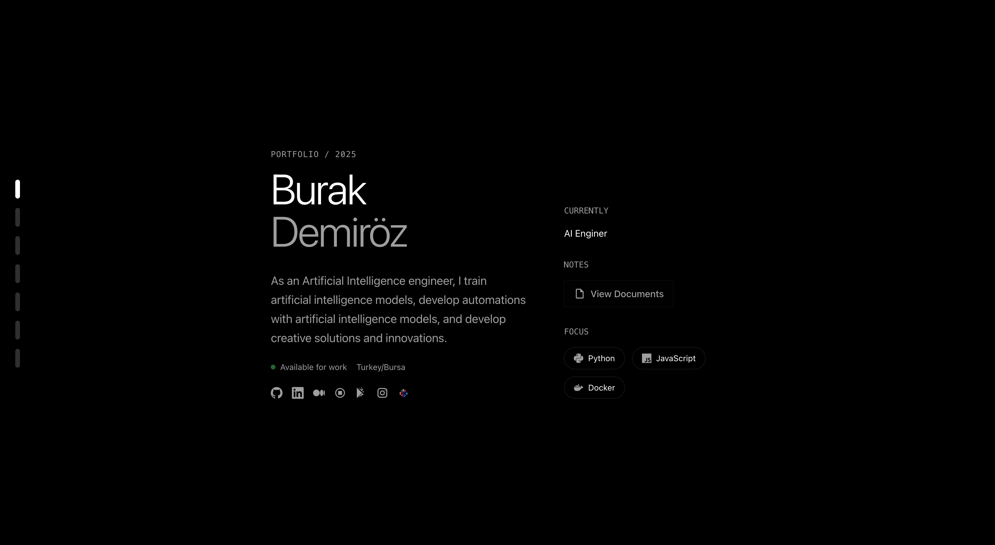 Burak Demiröz Preview